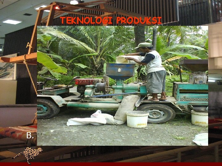 TEKNOLOGI PRODUKSI A. Teknologi Produksi Pangan B. Teknologi Produksi Sandang TEKNOLOGI PRODUKSI A. Teknologi Produksi Pangan B. Teknologi Produksi Sandang