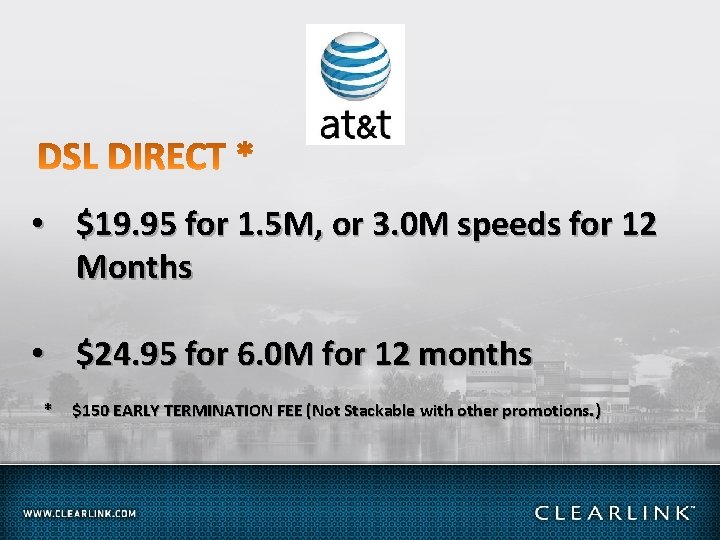  • $19. 95 for 1. 5 M, or 3. 0 M speeds for