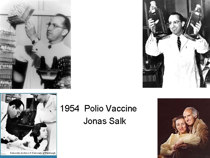 1954 Polio Vaccine Jonas Salk 