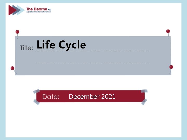 Life Cycle December 2021 
