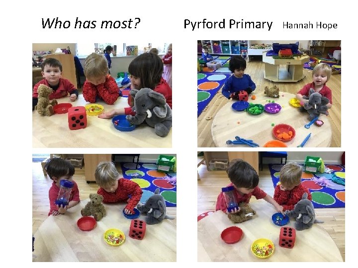 Who has most? Pyrford Primary Hannah Hope 