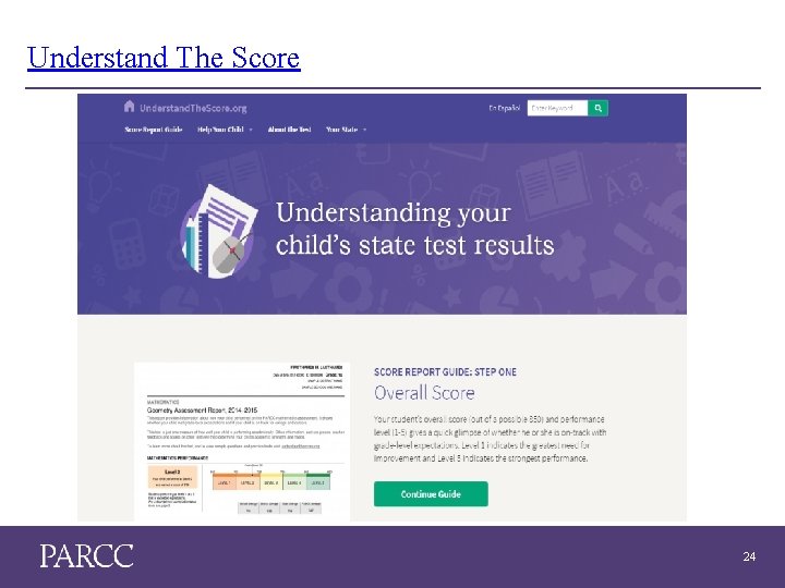 Understand The Score 24 