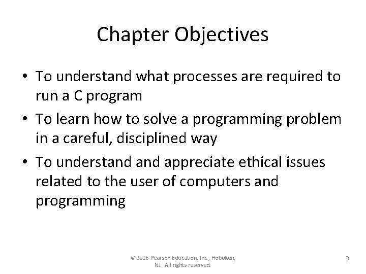 Overview of Computers and Programming Chapter 1 Problem