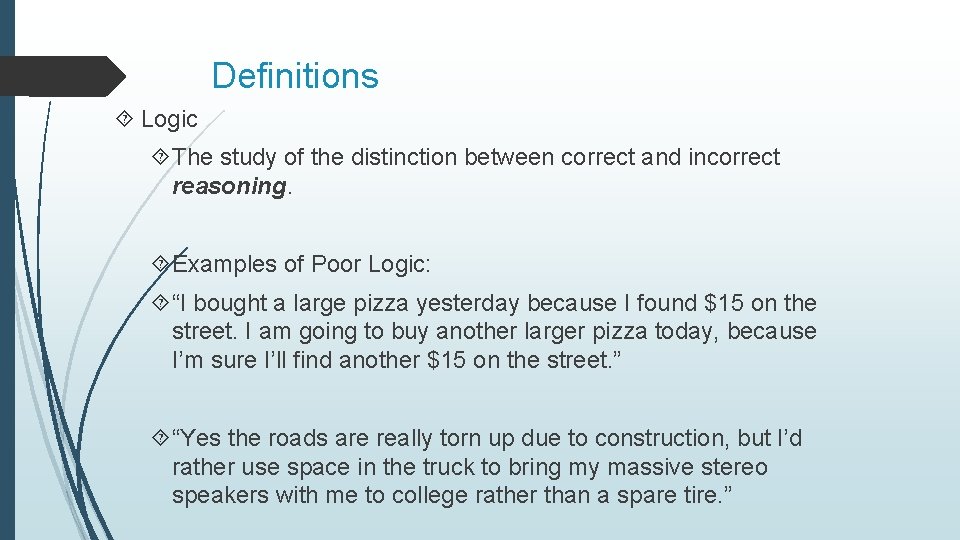 Public Speaking Persuasion Week 12 Argument Building an