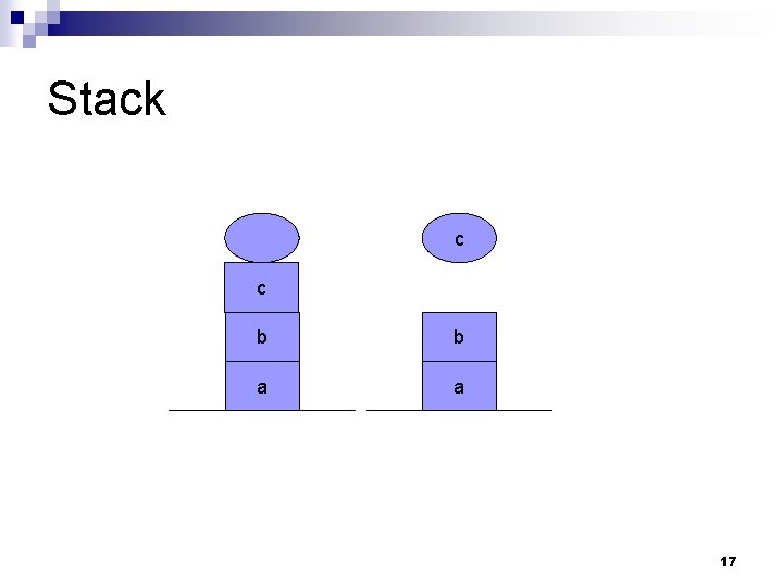 Stack c c b b a a 17 