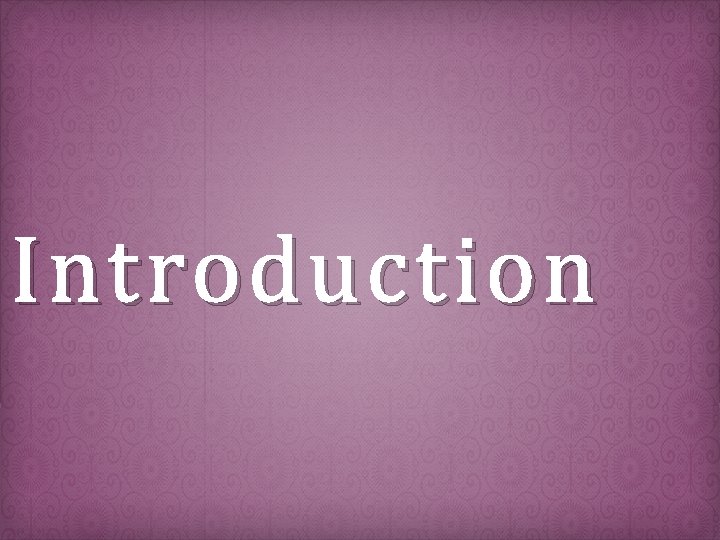 Introduction 