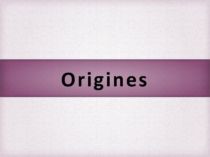 Origines 