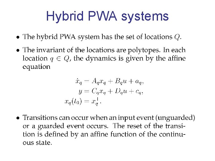Hybrid PWA systems 