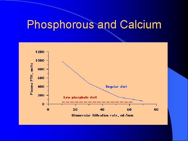 Phosphorous and Calcium 