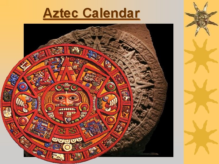 Aztec Calendar Sunstone 