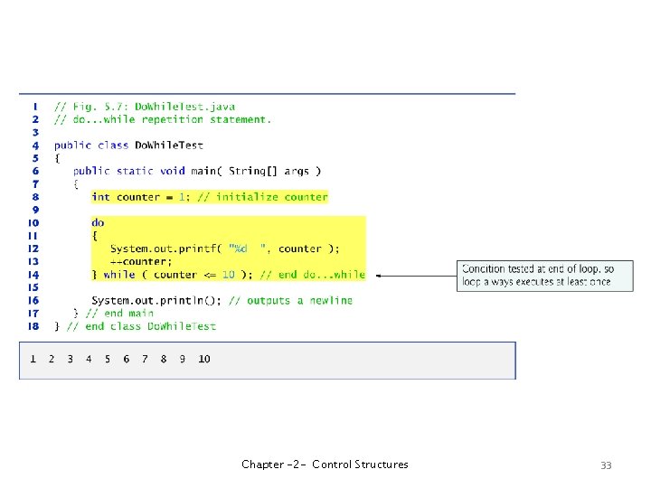Chapter -2 - Control Structures 33 