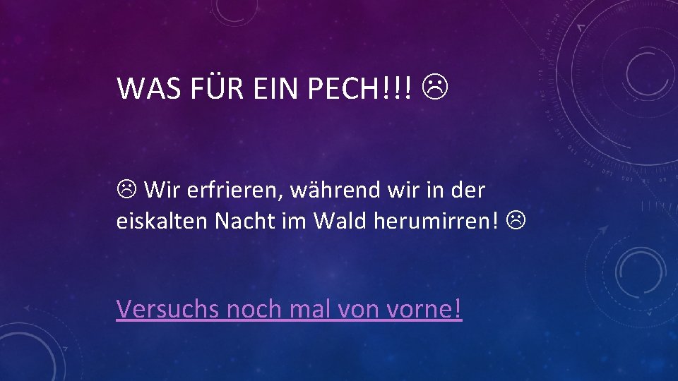WAS FÜR EIN PECH!!! Wir erfrieren, während wir in der eiskalten Nacht im Wald