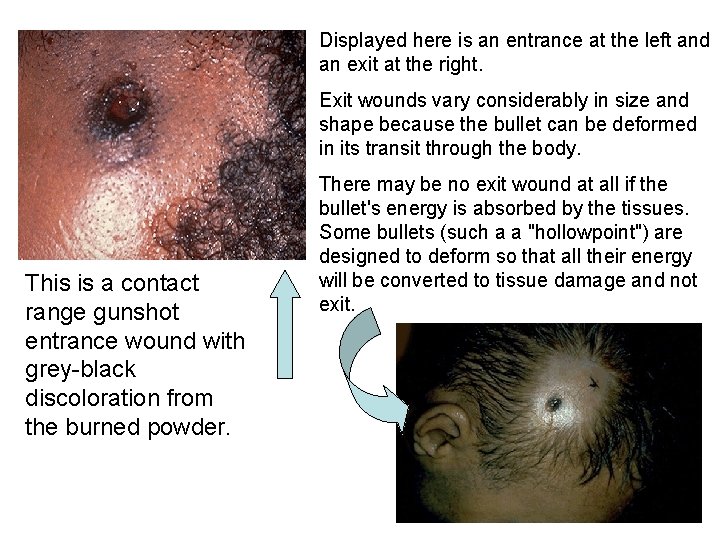 Displayed here is an entrance at the left and an exit at the right.