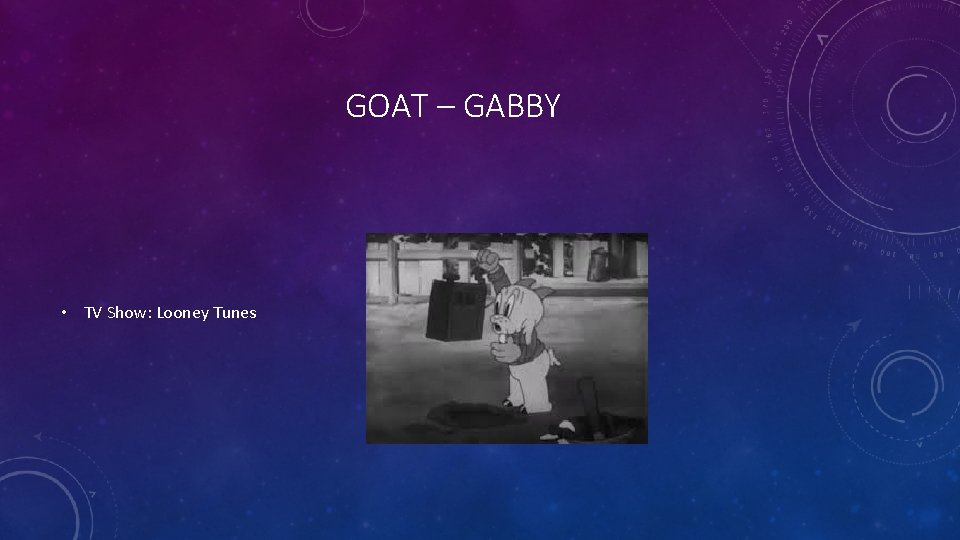 GOAT – GABBY • TV Show: Looney Tunes 