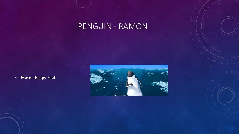 PENGUIN - RAMON • Movie: Happy Feet 