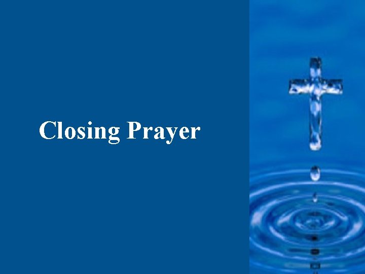 Closing Prayer 