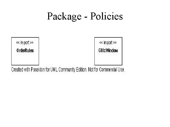 Package - Policies Package - Policies