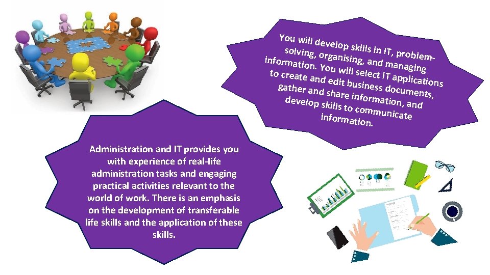 Faculty of ICT Why choose Administration IT Business