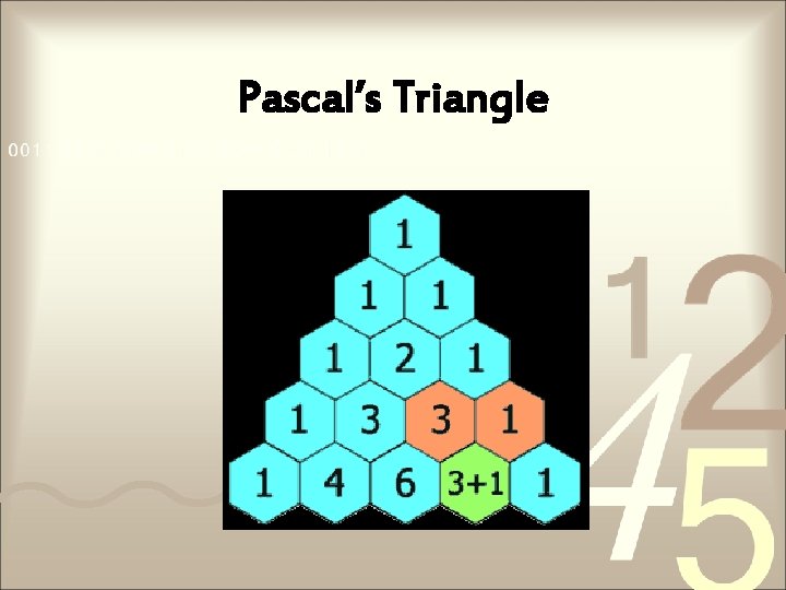 Pascal’s Triangle 