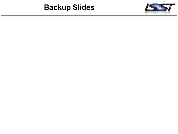 Backup Slides 