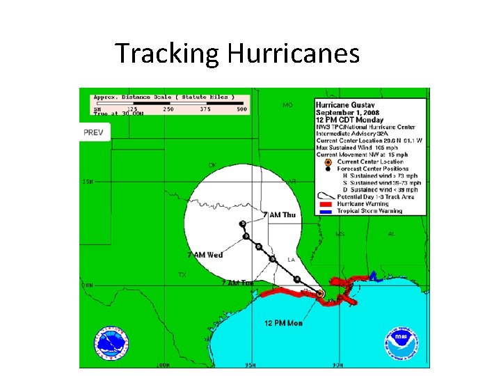 Tracking Hurricanes 