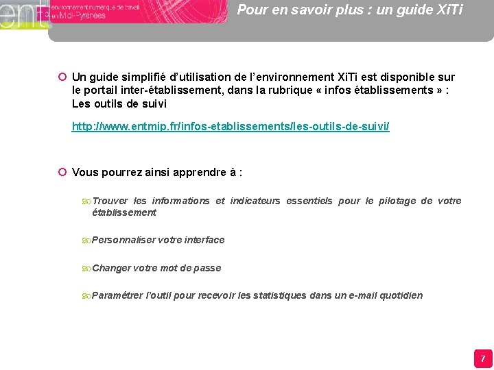 Pour en savoir plus : un guide Xi. Ti ¢ Un guide simplifié d’utilisation