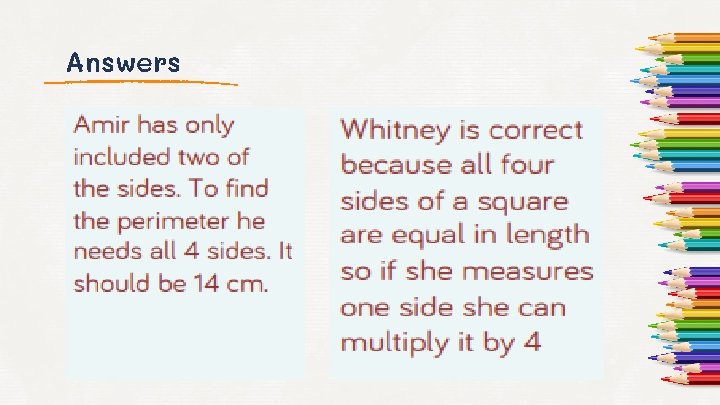 Answers 