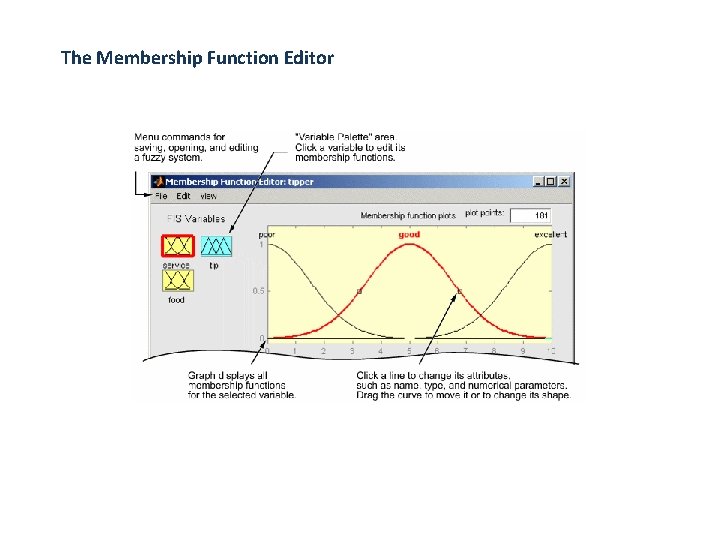 The Membership Function Editor 