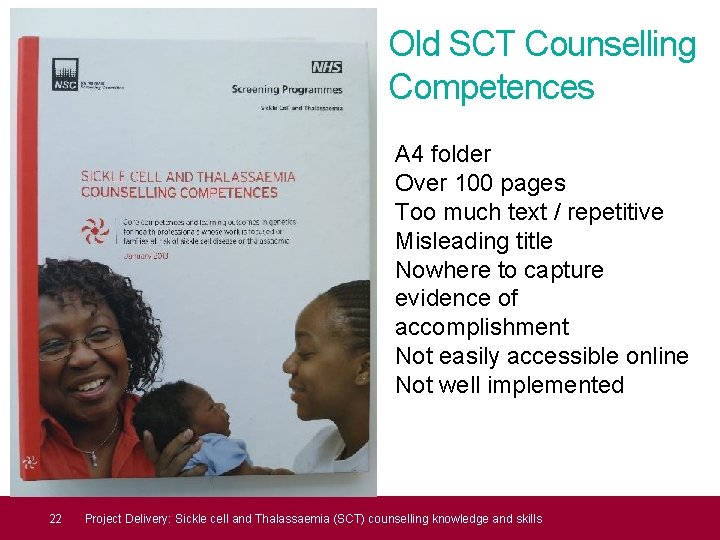 Old SCT Counselling Competences A 4 folder Over 100 pages Too much text /