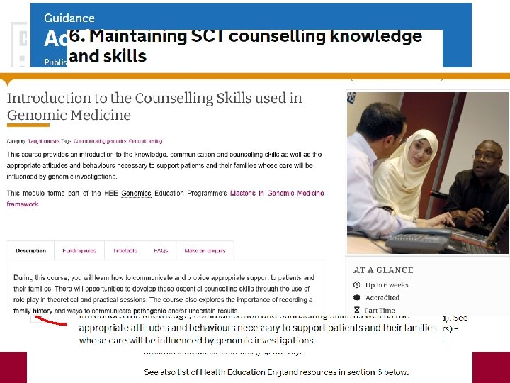 29 Project Delivery: Sickle cell and Thalassaemia (SCT) counselling knowledge and skills 