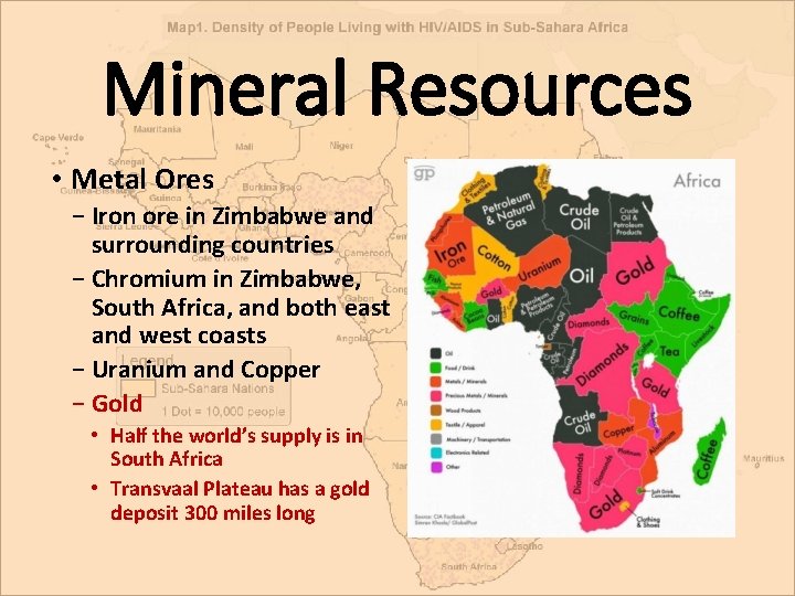 Mineral Resources • Metal Ores − Iron ore in Zimbabwe and surrounding countries − Mineral Resources • Metal Ores − Iron ore in Zimbabwe and surrounding countries −