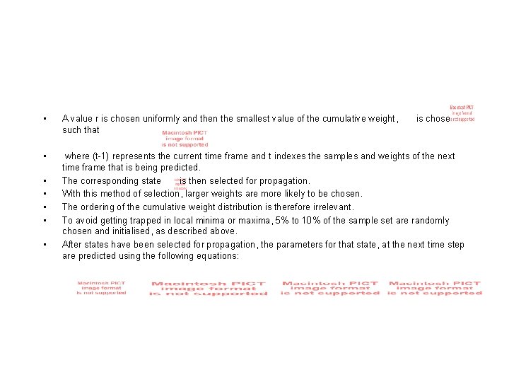  • A value r is chosen uniformly and then the smallest value of