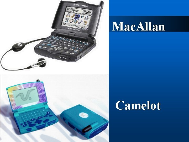 Mac. Allan Camelot 