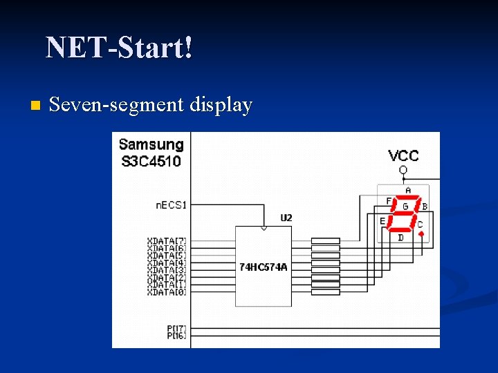 NET-Start! n Seven-segment display 