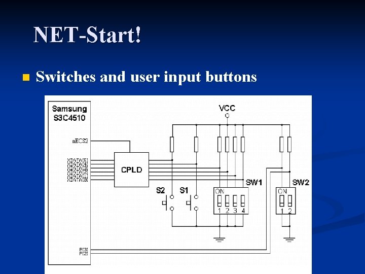 NET-Start! n Switches and user input buttons 