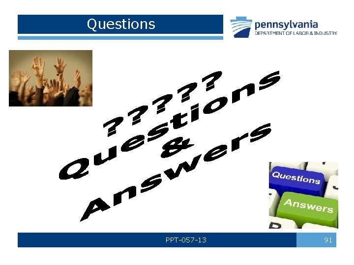 Questions PPT-057 -13 91 