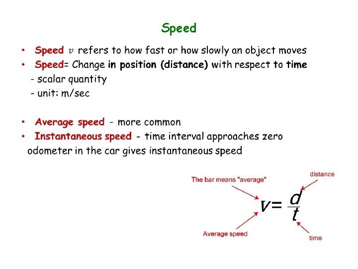 Speed • Speed •