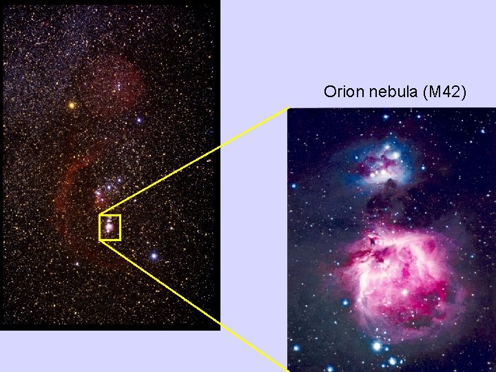 Orion nebula (M 42) 