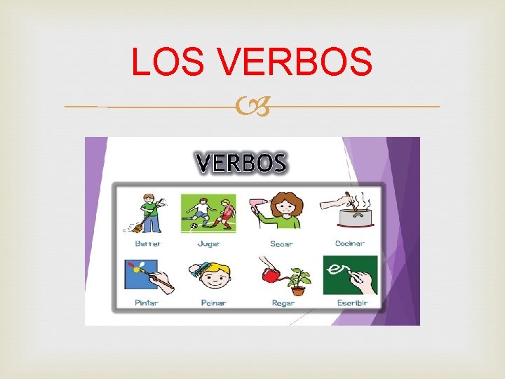 LOS VERBOS 