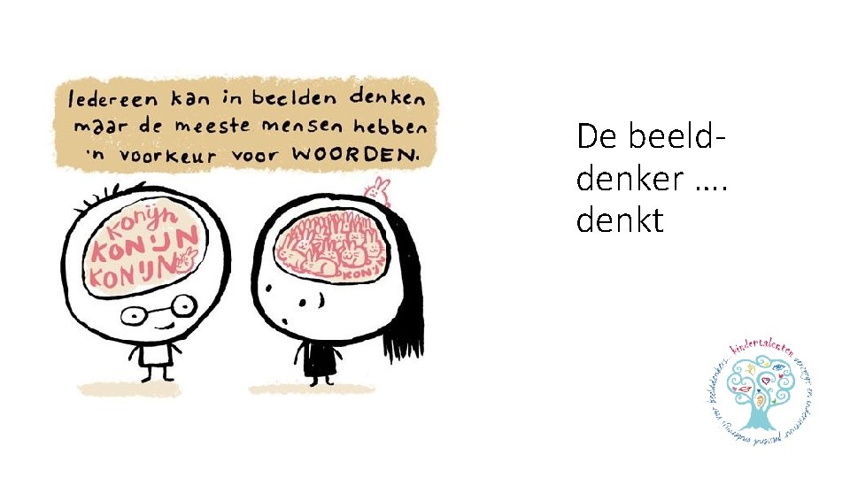 De beelddenker …. denkt 