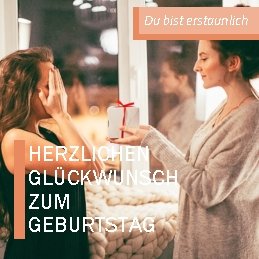 Du bist erstaunlich HERZLICHEN GLÜCKWUNSCH ZUM GEBURTSTAG 