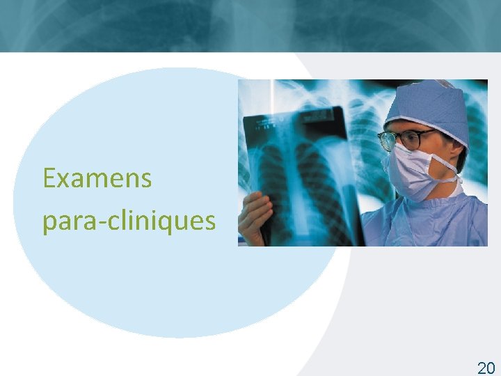 Examens para-cliniques ISTC TB Training Modules 2009 20 