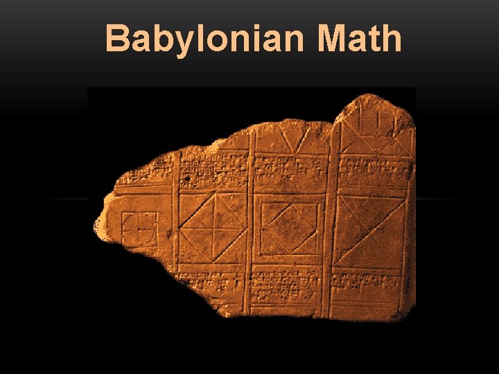 Babylonian Math 