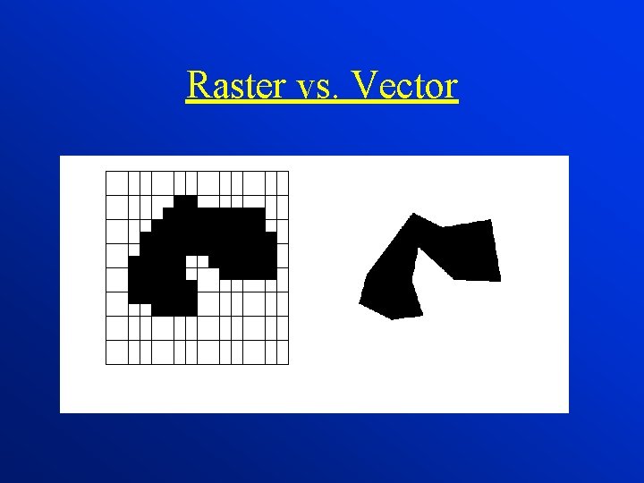 Raster vs. Vector 