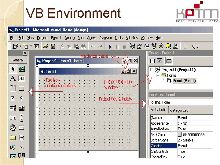 VB Environment VB Environment
