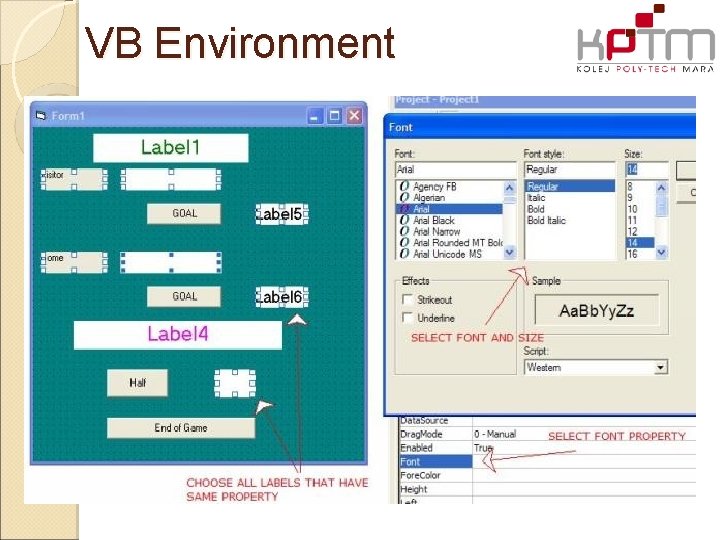 VB Environment VB Environment