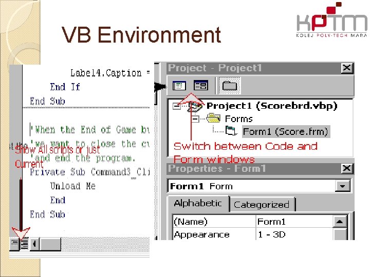 VB Environment VB Environment