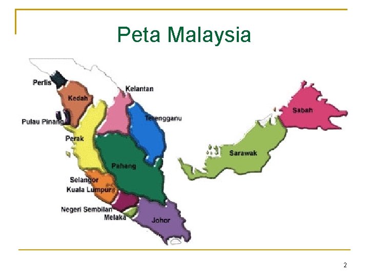 Peta Malaysia 2 