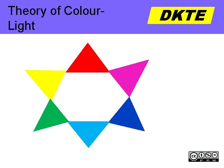 Theory of Colour. Light DKTE 