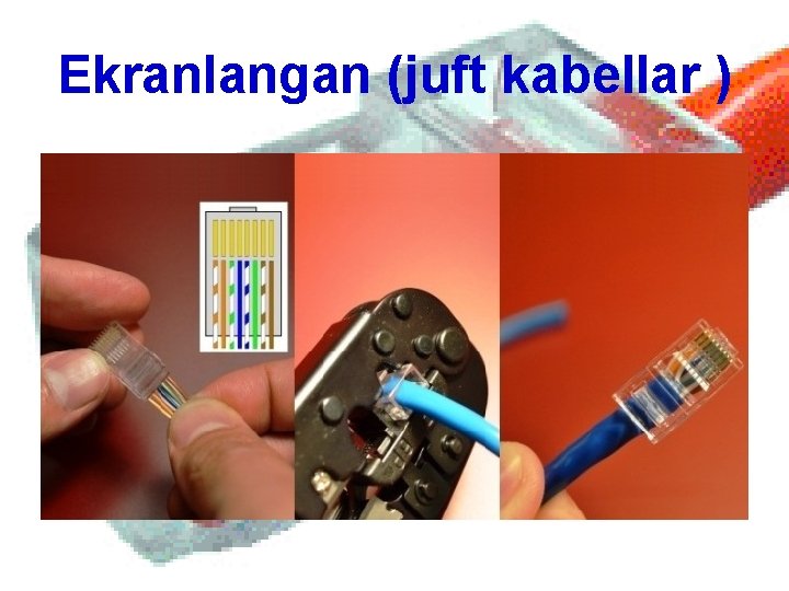 Ekranlangan (juft kabellar ) 